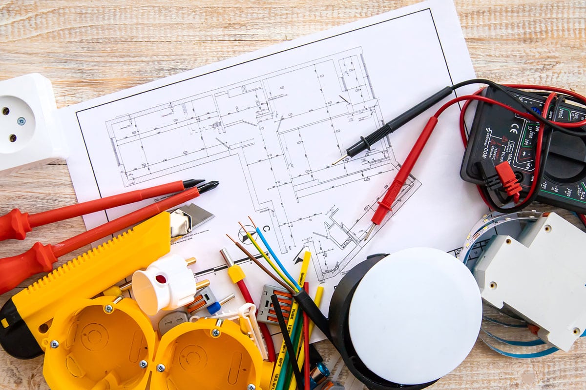 Electrical-repair-tools-in-the-house-with-a-floorplan-of-the-tubes-and-wirings Volt orbit